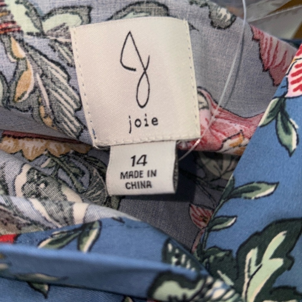 Joie Patterned Dress(Bust 44” Waist 46” Length 37”) - Picture 4 of 4